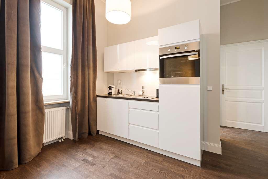 Arabel Design Apartments Berlin Rum bild A typical kitchen in a serviced apartment