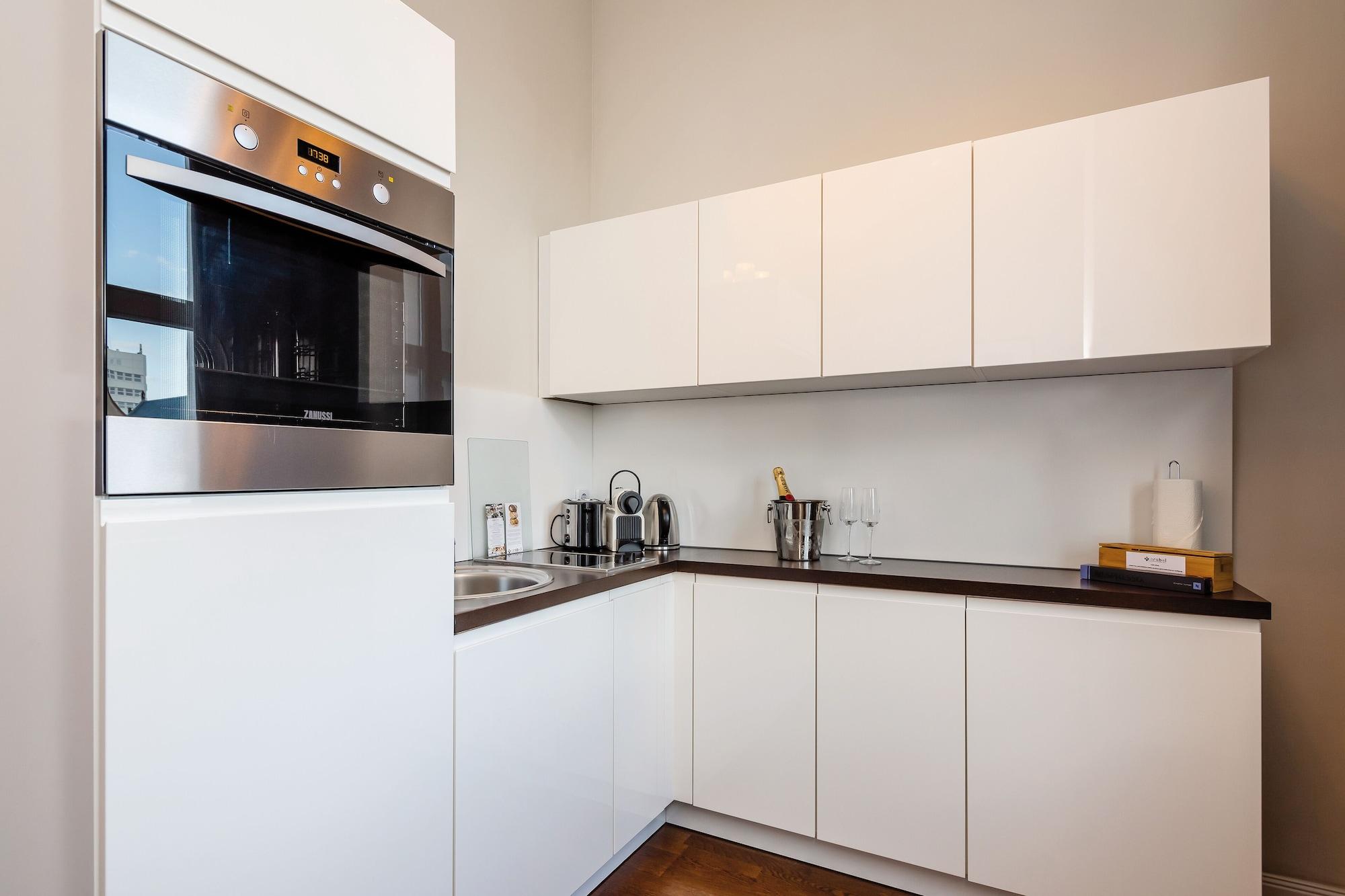 Arabel Design Apartments Berlin Exteriör bild A modern kitchen