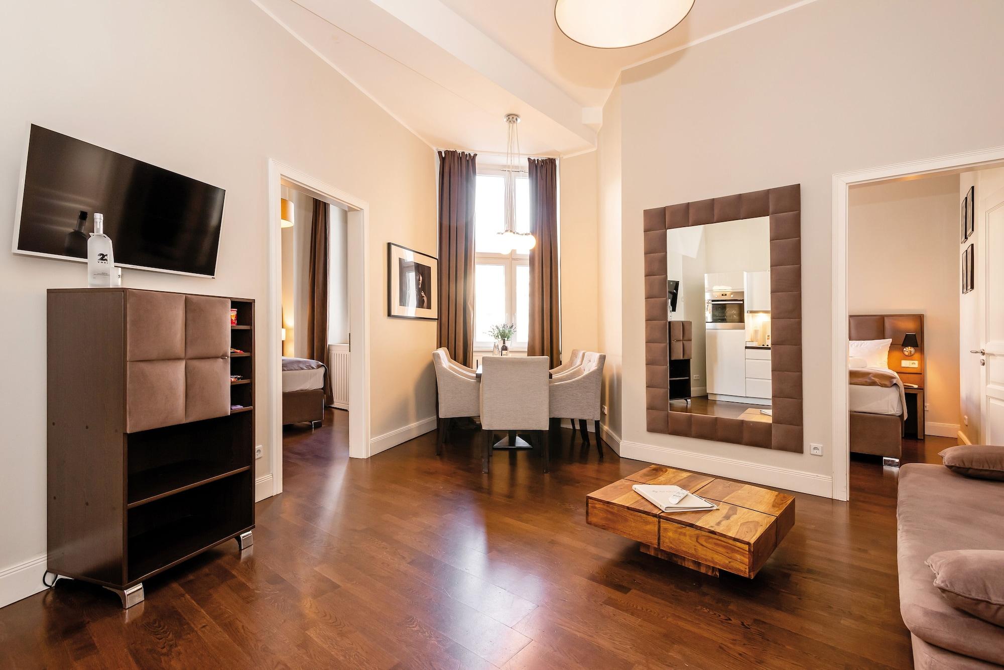 Arabel Design Apartments Berlin Exteriör bild A suite at the Hotel de France